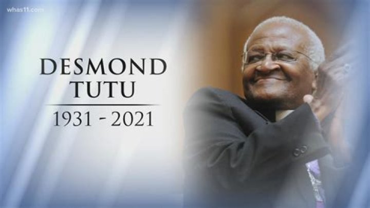 
Desmond Tutu Cause of Death, How did Desmond Tutu Die? 