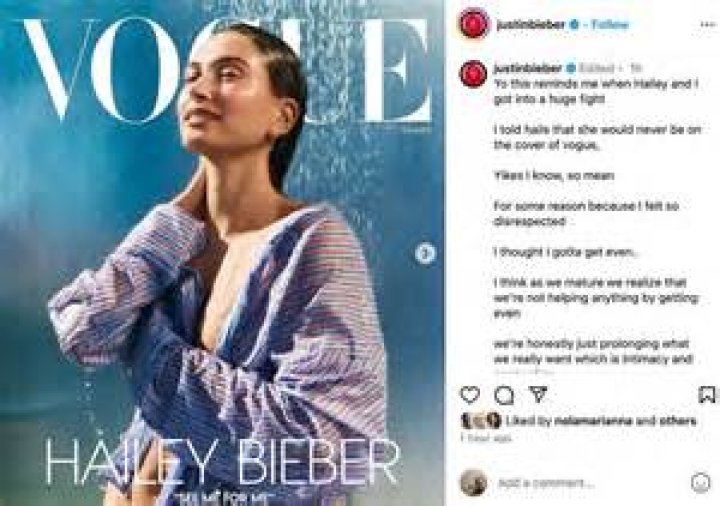 
Hailey Bieber Throws It Back to a Major ’90s Runway Fashion Moment for Halloween — See Her Look! 