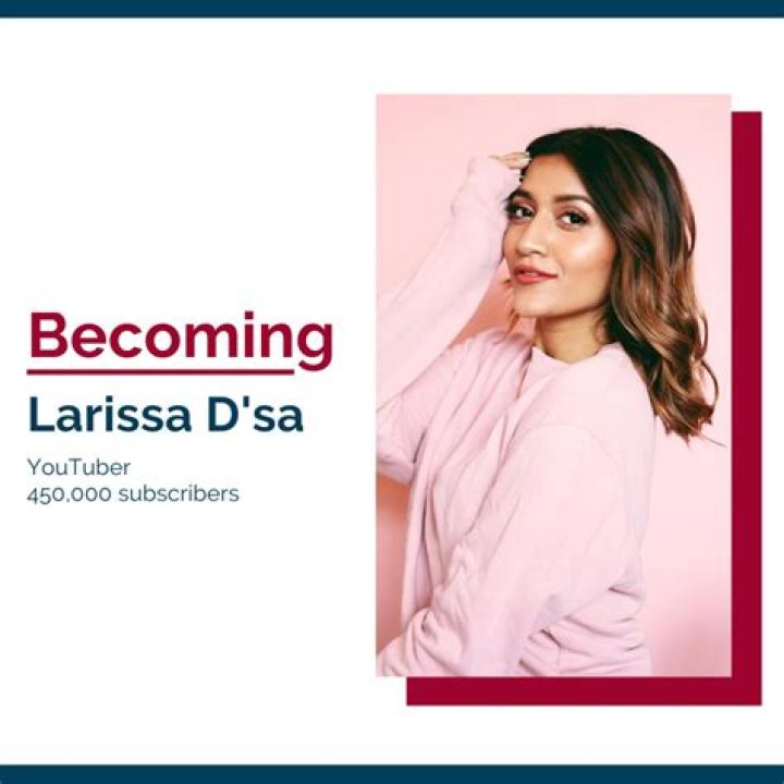 
Larissa D’Sa Height, Weight, Net Worth, Age, Birthday, Wikipedia, Who, Nationality, Biography 