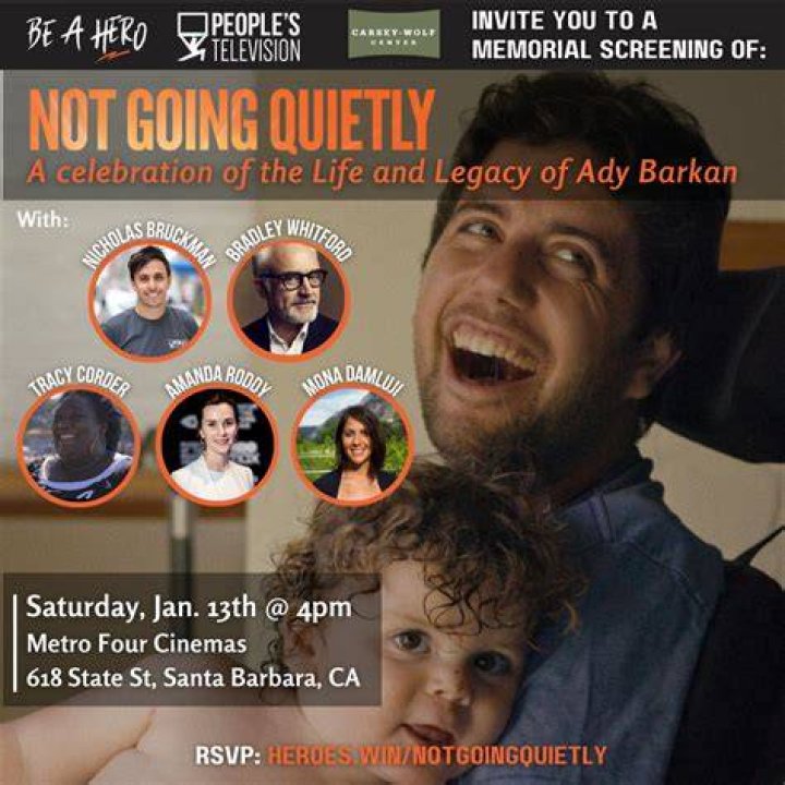 
Not Going Quietly: Ady Barkan Before ALS – Disease Diagnosis And Health Now 